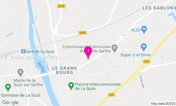 Localisation Pauline Bourdon