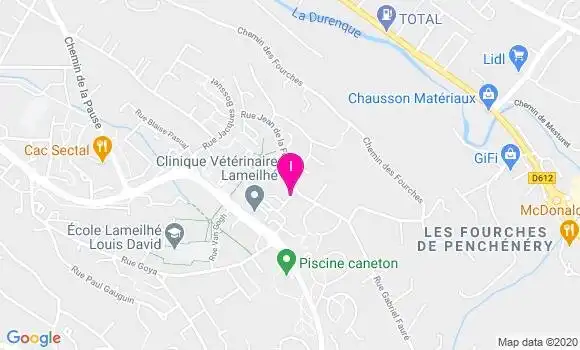 Localisation Constance Carreau