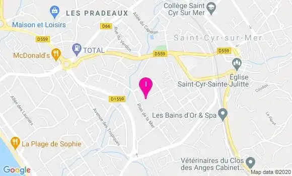Localisation Marc Mosca