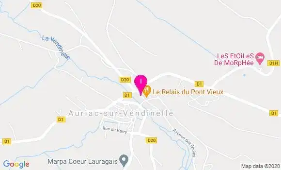 Localisation Maud Purel