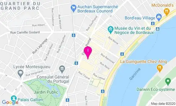 Localisation Sarah Dunet