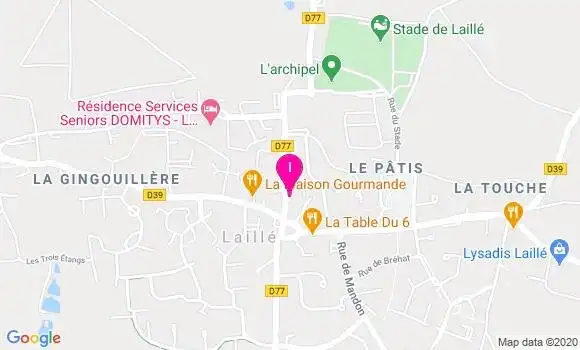 Localisation Geraldine Deniel