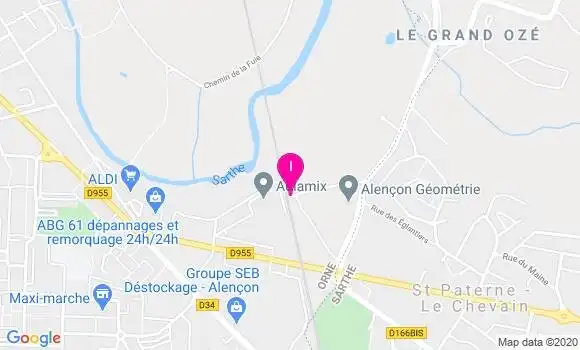 Localisation Floriane Berthelot