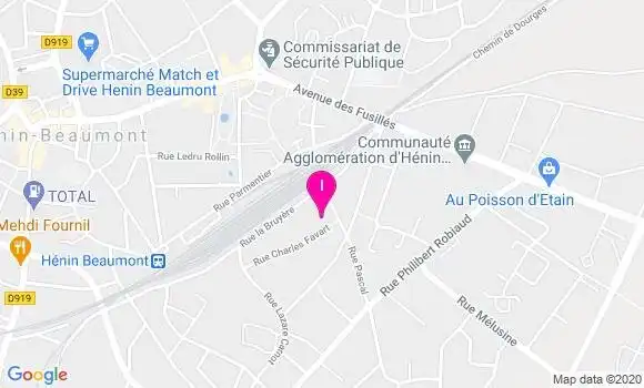 Localisation Yannick Faliva