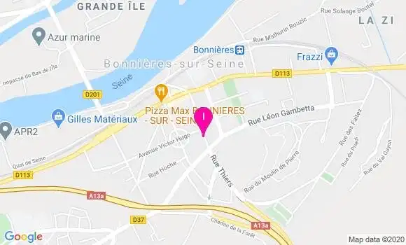 Localisation Pierre Paris