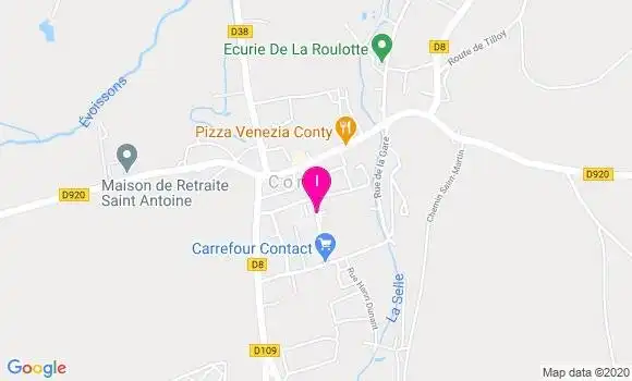 Localisation Pauline Scherer