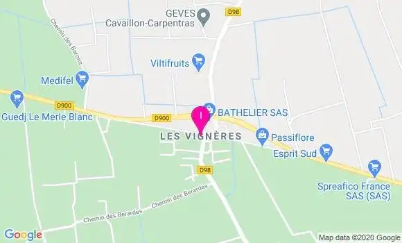 Localisation Pauline Collin