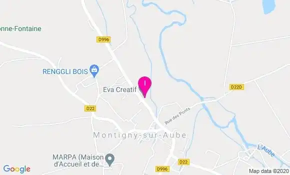 Localisation Aline Mazurek