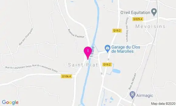 Localisation Sylvene Lamiscarre