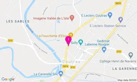 Localisation Emilie Chalvet
