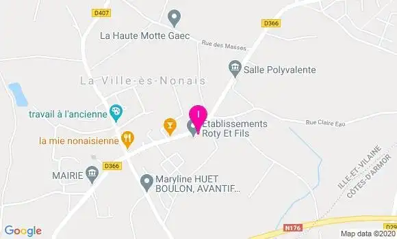 Localisation Anastasia Madelaine