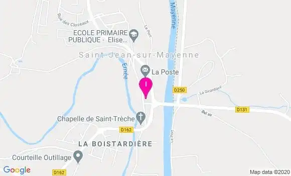 Localisation Jennifer Coupe