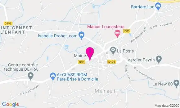 Localisation Marina Mathieu