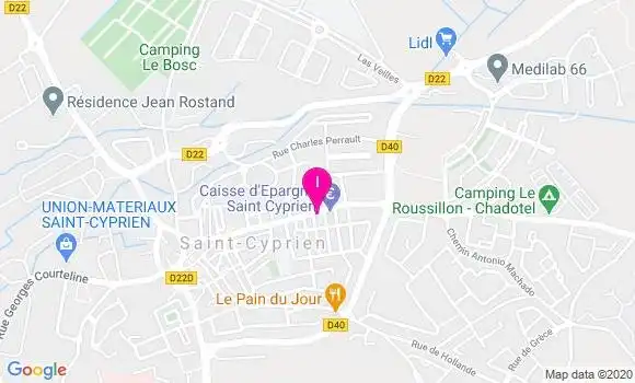Localisation Christelle Peral