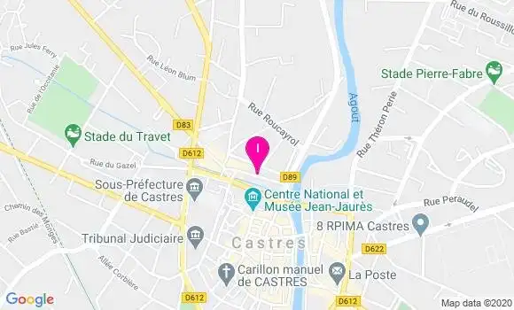 Localisation Severine Caillens