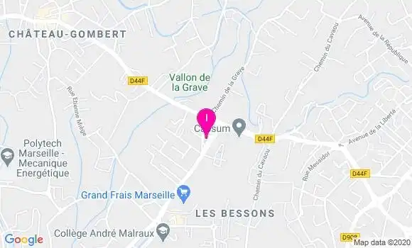 Localisation Auriane Lucio