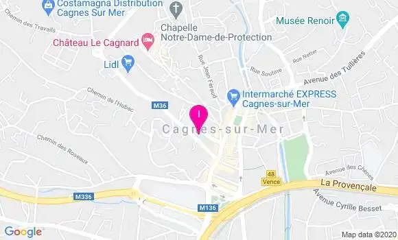 Localisation Dora Jebari