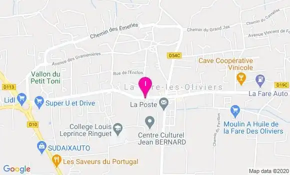 Localisation Cecile Franchina