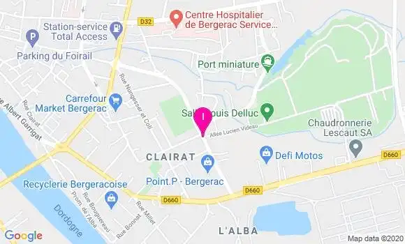 Localisation Muriel Doual