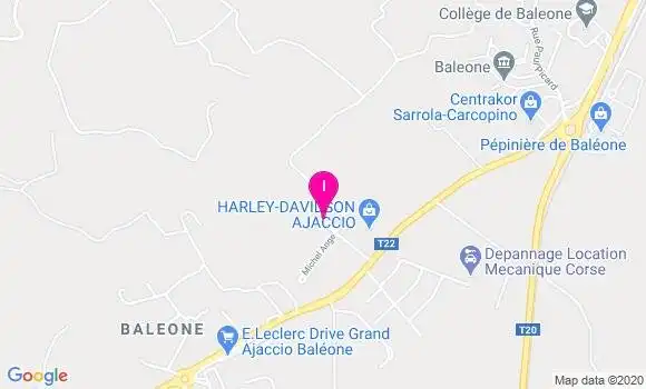 Localisation Vanina Bartoli