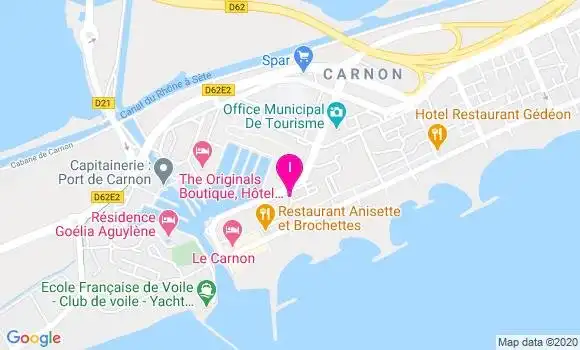Localisation Vanina Baussant