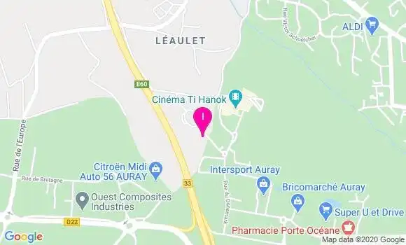 Localisation Emilie Le Magueresse