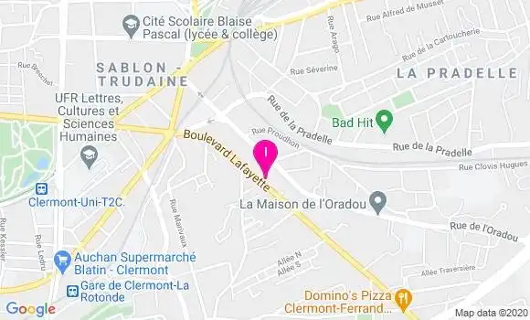 Localisation Sandy Segaud