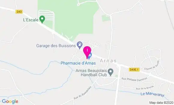 Localisation Fabienne Debost