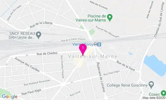 Localisation Caroline Jorge Ferreira