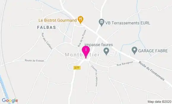 Localisation Nathalie Granier