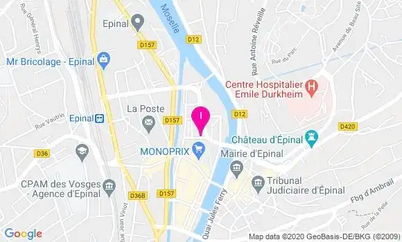 Localisation Anne Sophie Bernard
