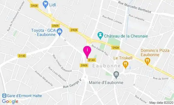Localisation Caroline Cortes
