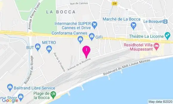 Localisation Marie Bernas Costanza