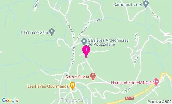 Localisation Amelie Lallemand