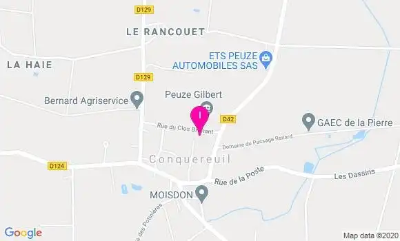 Localisation Josephine Plaquin