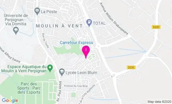 Localisation Ines Landy