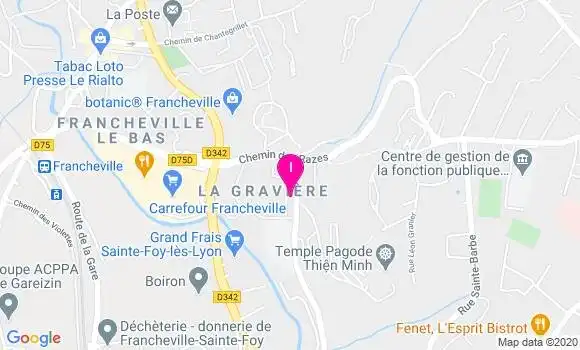 Localisation Amandine Morel