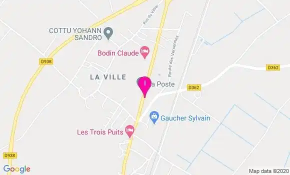 Localisation Elsa Charrier