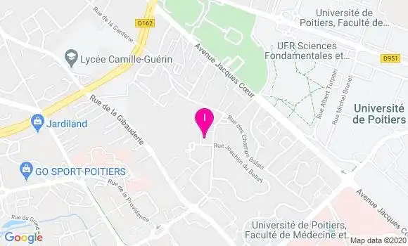 Localisation Elisabeth Dureisseix