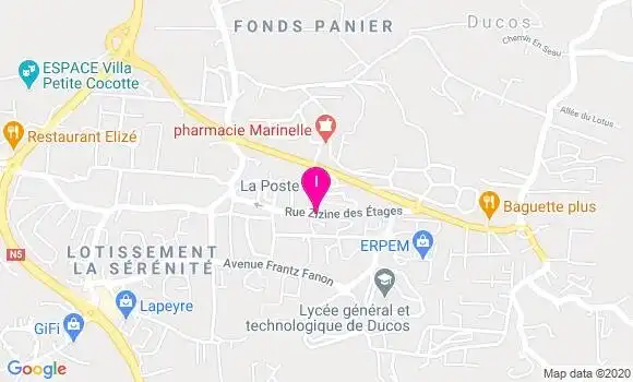 Localisation Samora Bernadine