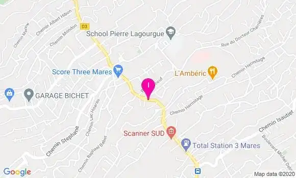 Localisation Chloe Amony