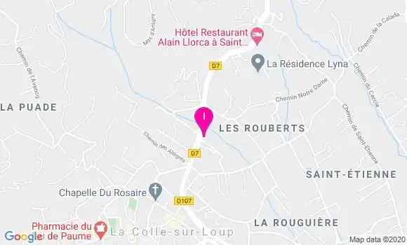 Localisation Anne Marie Coronel