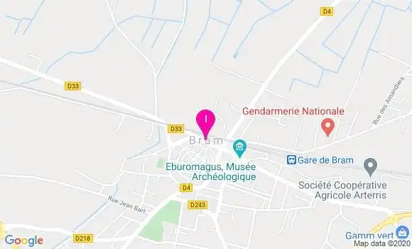 Localisation Geraldine Jordy