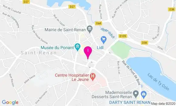 Localisation Delphine Mauger