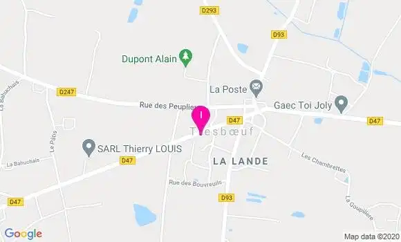 Localisation Justine Brionne