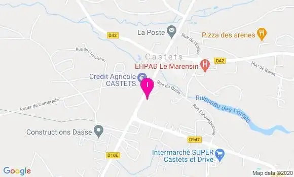 Localisation Magalie Pinto