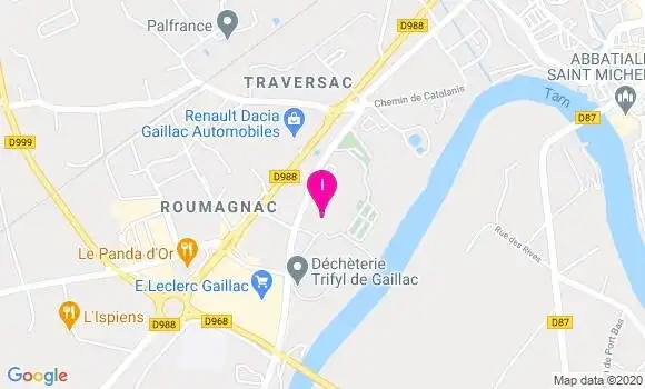 Localisation Marina Seguier