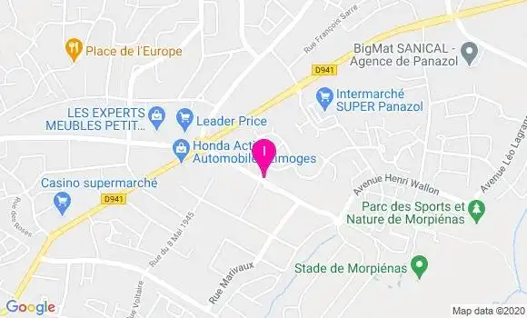 Localisation Laure Marine Petit