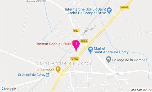 Localisation Fabienne Cote