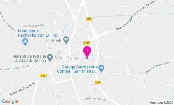 Localisation Aurore Berenger